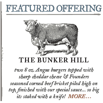 Featured Offering: The Bunker Hill Burger
