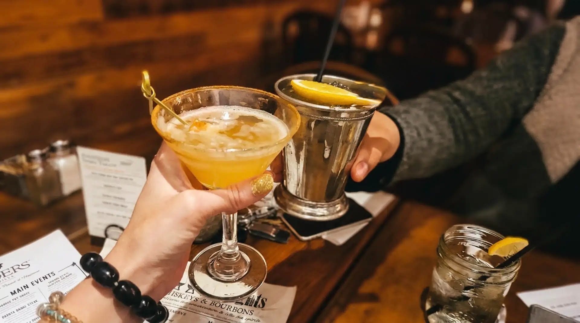 Signature craft cocktails